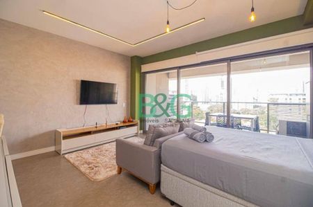 Studio Com 1 Dormitório Para Alugar, 41 m² por R$5.492/mês - Brooklin Paulista - São Paulo/sp - Foto 3