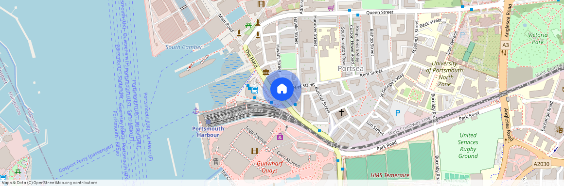 The Hard, Portsmouth, Hampshire, PO1 3DT