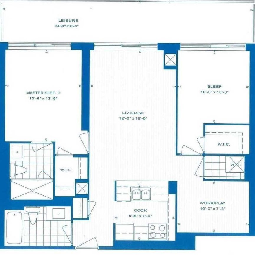 For Lease - 16 Brookers Lane Unit# 1909, Toronto, Ontario - Photo 1