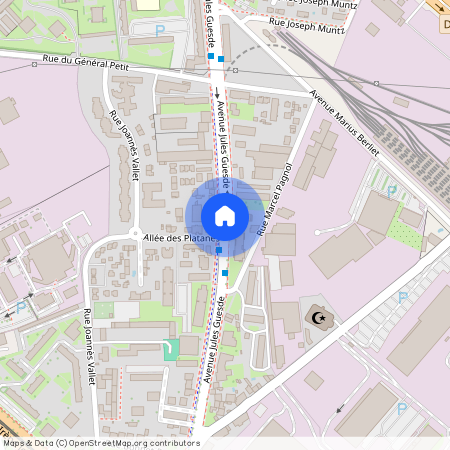 Avenue Jules Guesde, Francja, Venissieux