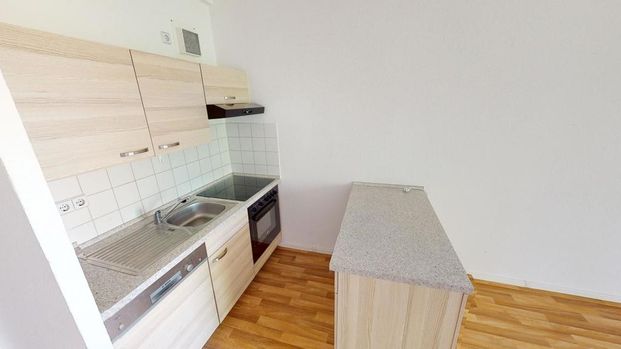 Barrierearme 2-Raum-Wohnung mit Einbauküche - Foto 1