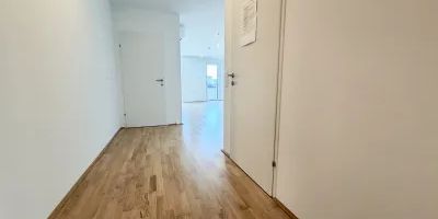 ERSTBEZUG am Hauptbahnhof: EXKLUSIVE DACHGESCHOSSWOHNUNG mit Dachgarten und wunderschönem Wienblick! - Photo 3