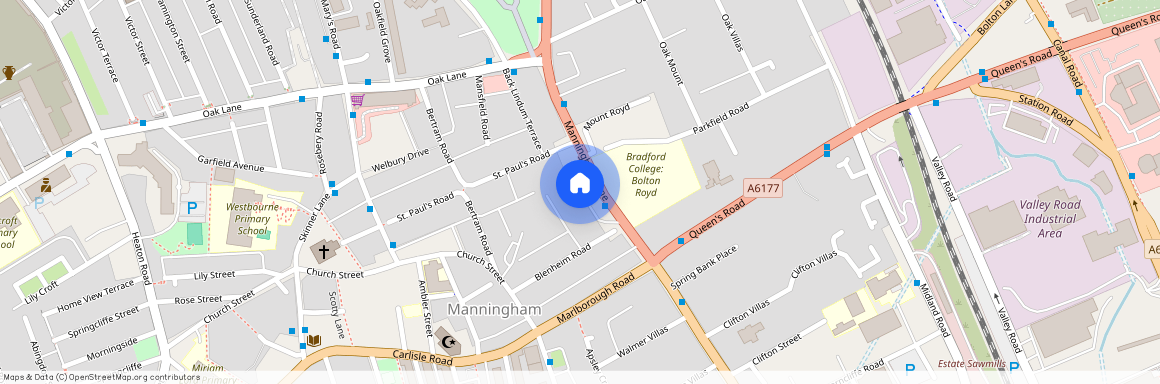 Manningham Lane, Bradford, BD8