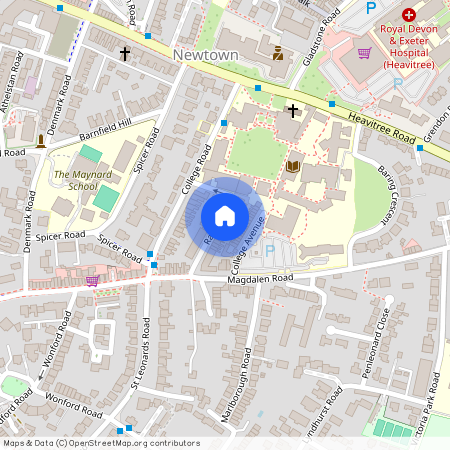 Raleigh Road, Exeter, EX1