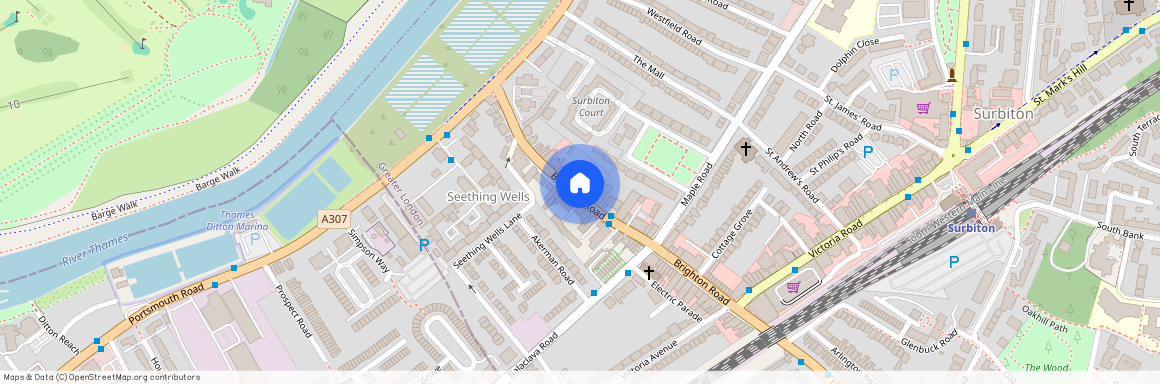 St Andrews Square, Surbiton, KT6 4EE