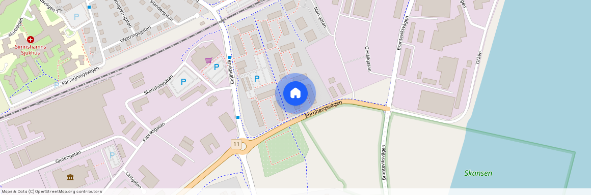 Simrishamn, Skåne, Bruksgatan 7 B