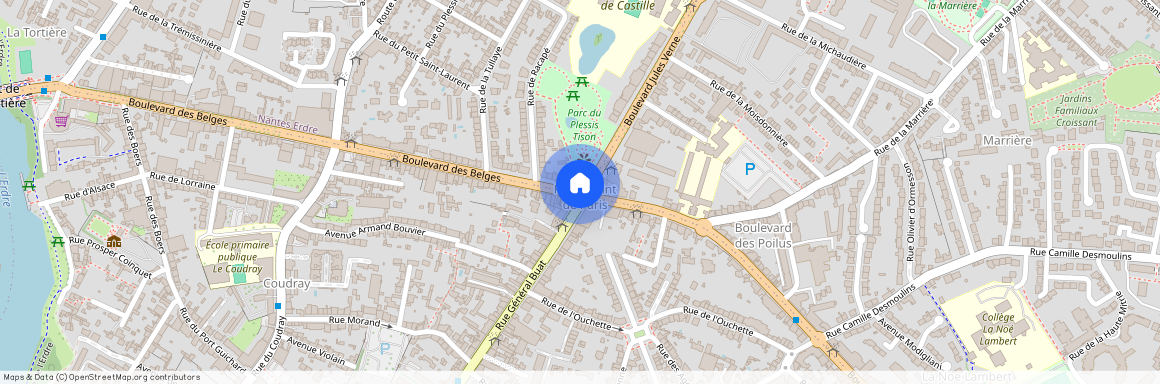 St Félix - St Donatien, Nantes Rond-Point De Paris