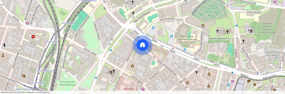 ul. Feliksa Nowowiejskiego, Centrum, Stare Miasto, Poznań, wielkopolskie