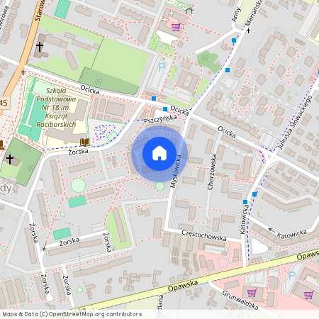 ul. Mysłowicka, Racibórz, raciborski, śląskie