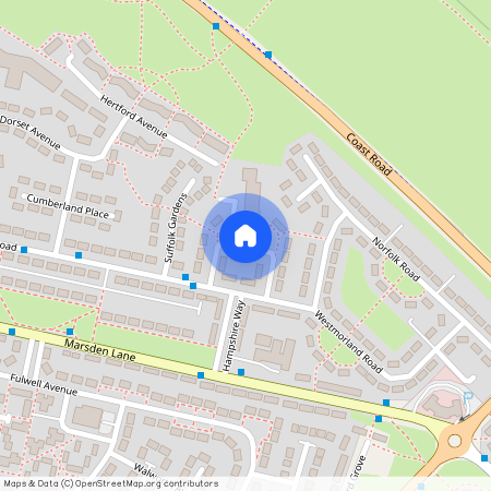 Essex Gardens, South Shields, NE34