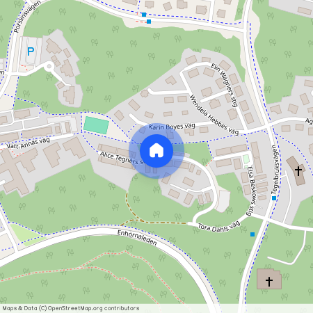 Alice Tegnér stig, Södertälje