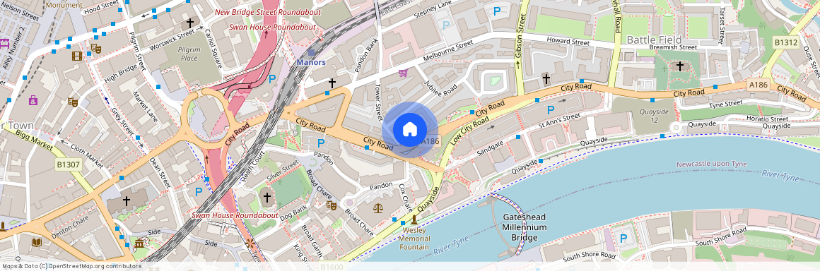 4 bedroom Student Flat to rent in Bridge View House, 15-23 City Road, Newcastle Upon Tyne