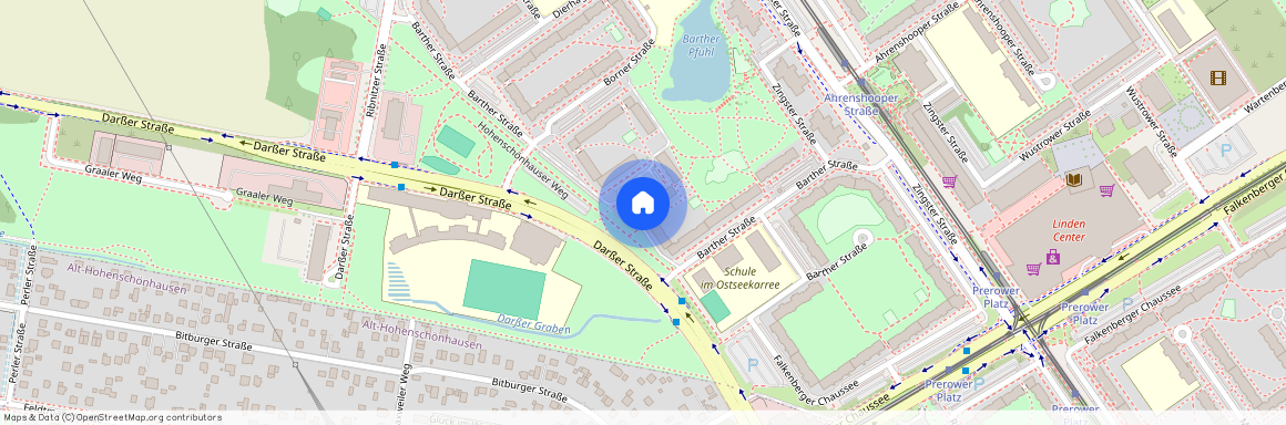 Barther Str. 40, 13051 Berlin OT Neu-Hohenschönhausen, Zur Karte