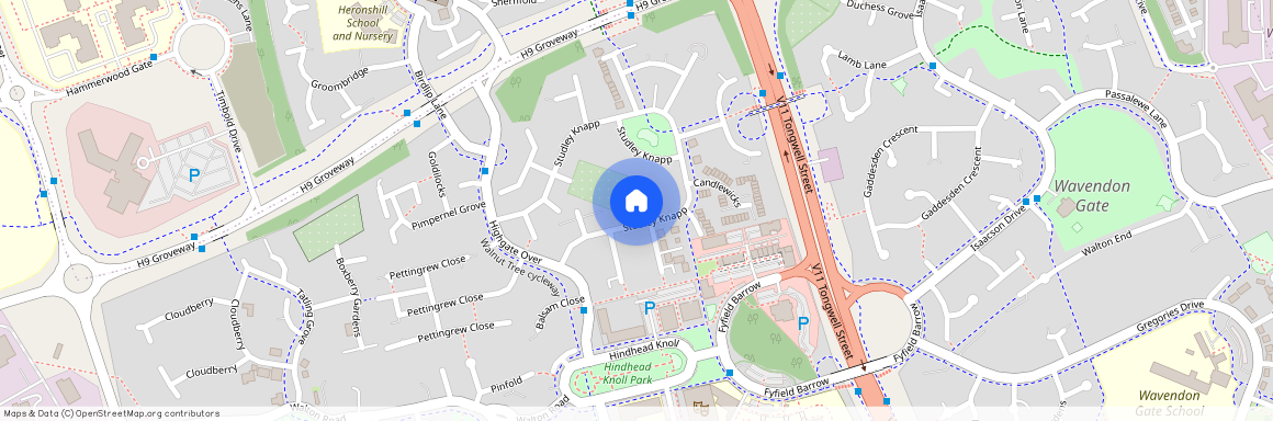 WALNUT TREE - Modern 2 bedroom home with parking