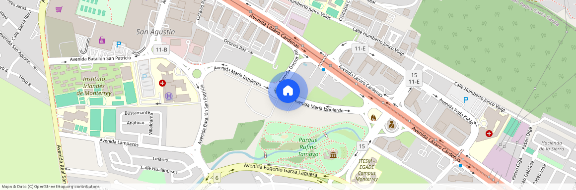 Av. María Izquierdo, Valle Oriente, San Pedro Garza García, Nuevo León, 66278, México