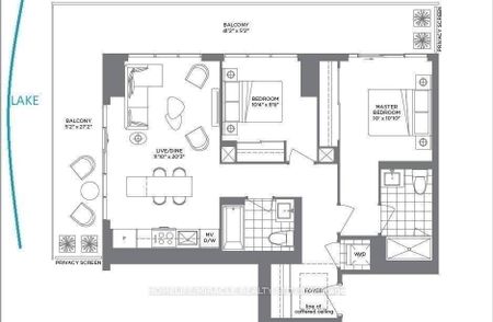 For Lease - 70 Annie Craig Drive Unit# 4406, Toronto, Ontario - Photo 4