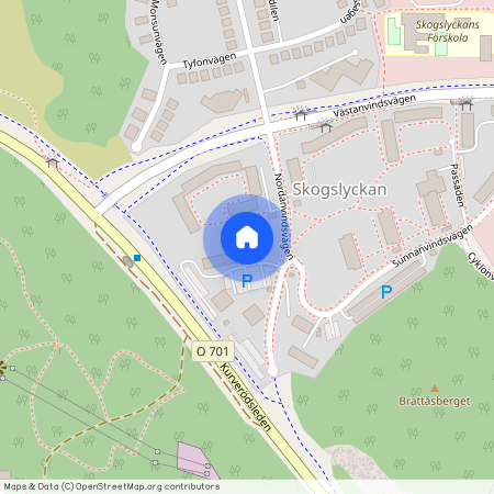 Nordanvindsvägen 3B, UddevallaSkogslyckan