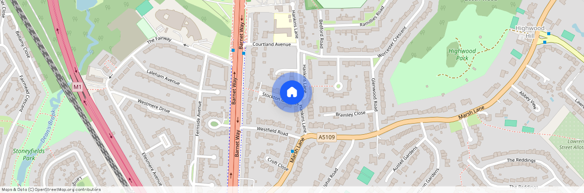 Hankins Lane, London NW7