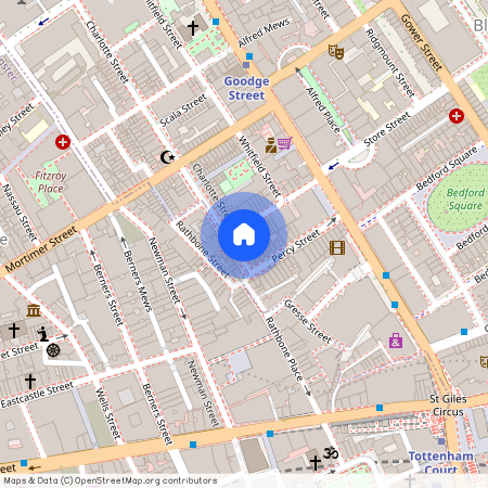 Windmill Street, London, W1T