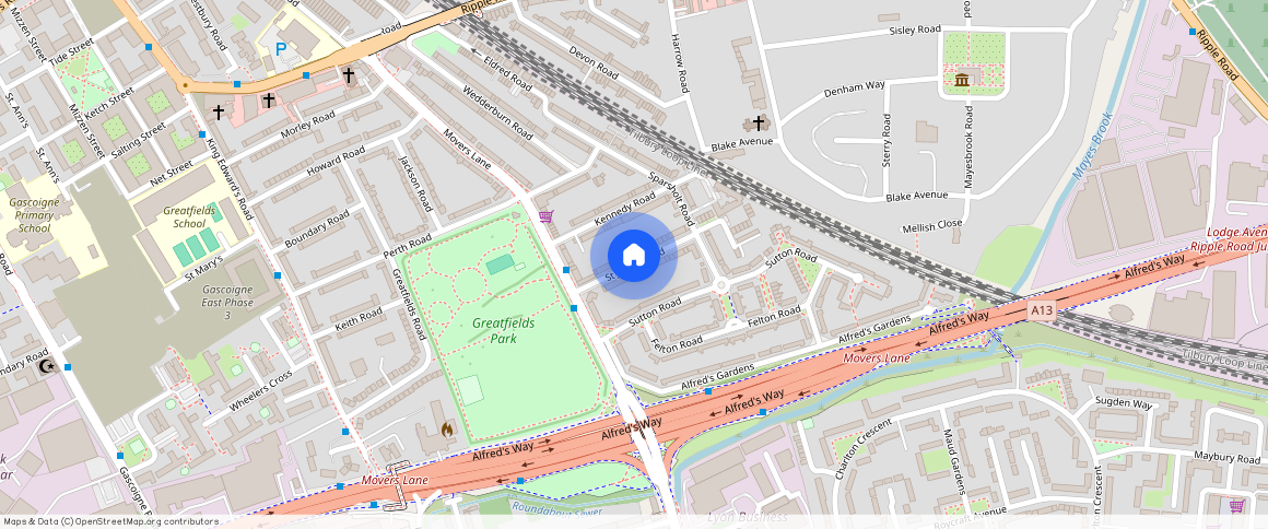 St. Johns Road, Barking, IG11