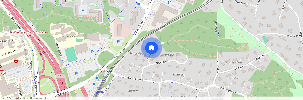 Granparksstigen, Stocksund