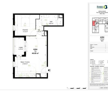 location Appartement T2 DE 48m² À ORLY - Photo 1