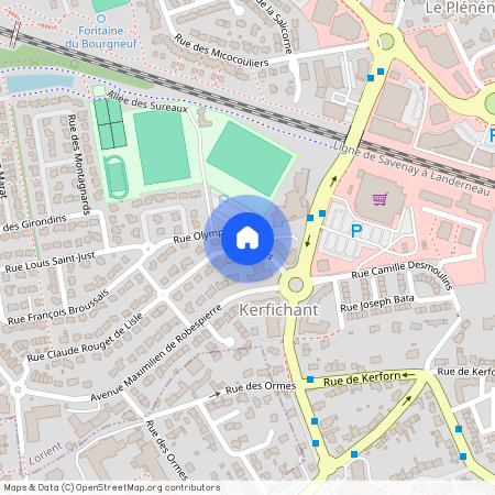 2 Rue Claude Rouget de Lisle, 56100 Lorient, France