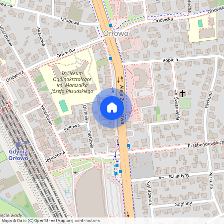 al. Zwycięstwa, Orłowo, Gdynia, pomorskie