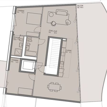 Attic flat - Photo 3