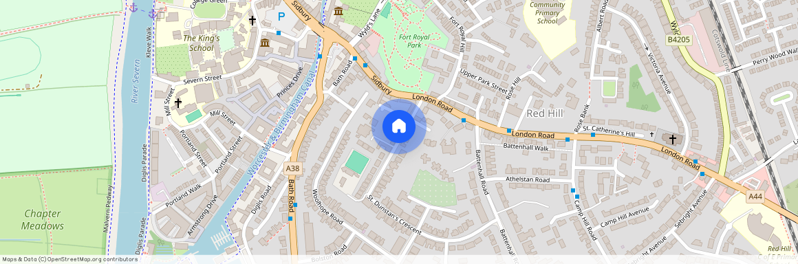 Green Hill, London Road, Worcester, Worcestershire, WR5