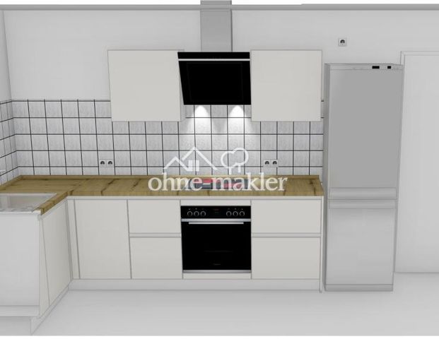 Helle 3-Zimmer-Wohnung mit Einbauküche & Tiefgarage mit der Nähe zur Natur - Photo 1