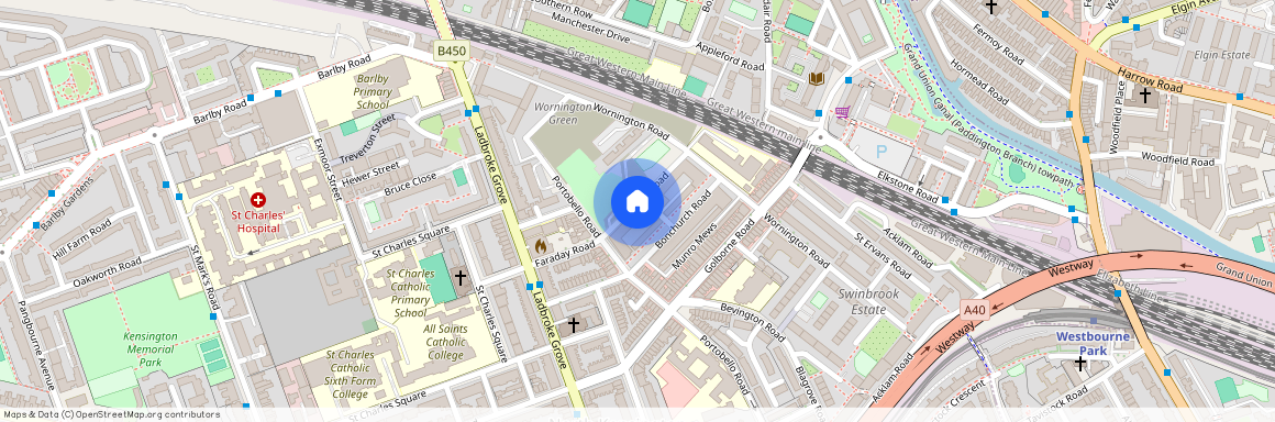 Faraday Road London W10, London, W10