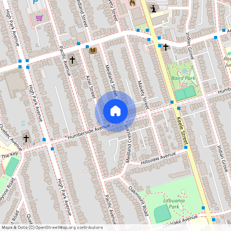 210 Humberside Avenue Unit# Main, Toronto