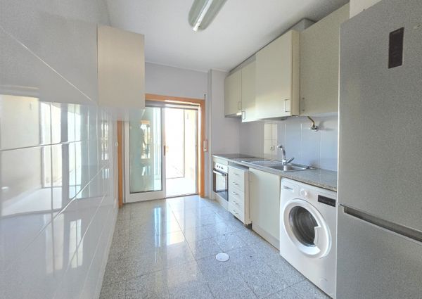 1 bedroom flat with two terraces next to Glicinias!