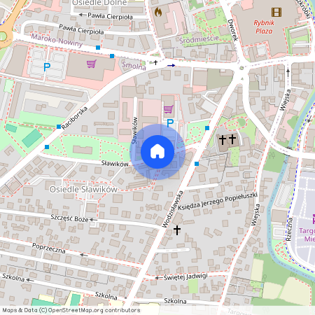 ul. Sławików, Smolna, Rybnik, śląskie