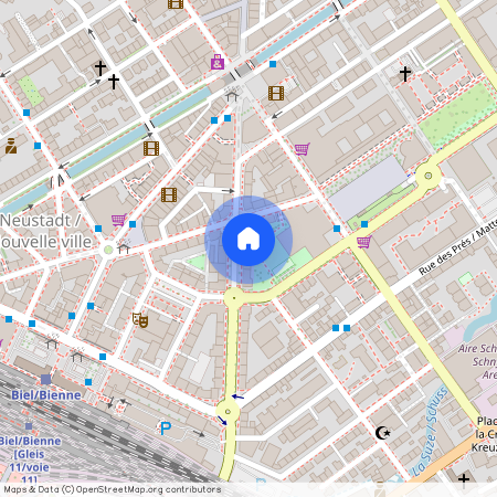 2502, Biel, Rue De Morat / Murtenstrasse, 37