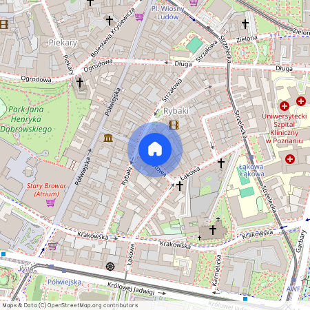 ul. Kwiatowa 5, Stare Miasto, Stare Miasto, Poznań, wielkopolskie