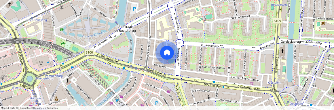 Hoveniersstraat 96A, Rubroek, Rotterdam