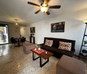 Departamento amueblado, en PLANTA BAJA, de 1 recámara, con patio. - Photo 2
