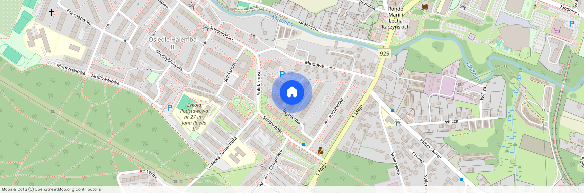 Ruda Śląska, Halemba, ul. Kosynierów