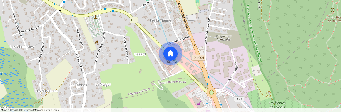 73190, Challes-Les-Eaux