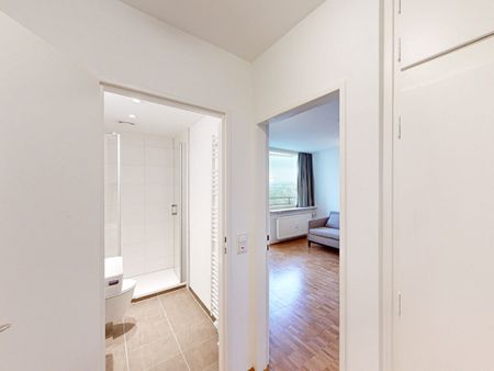 Schickes, renoviertes, möbliertes 1-Zimmer-Apartment - Foto 3