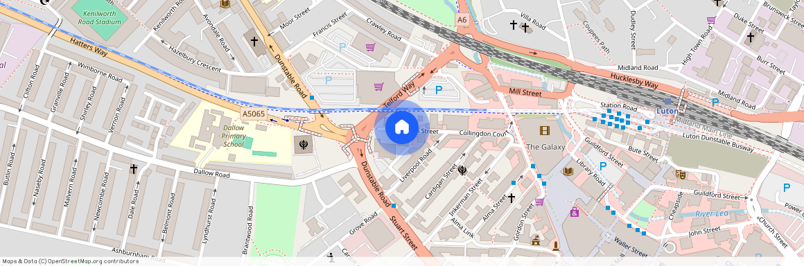 Collingdon Street, Luton, Bedfordshire, LU1