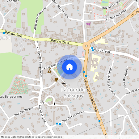 5 Rue de l'Église, 69890 La Tour-de-Salvagny