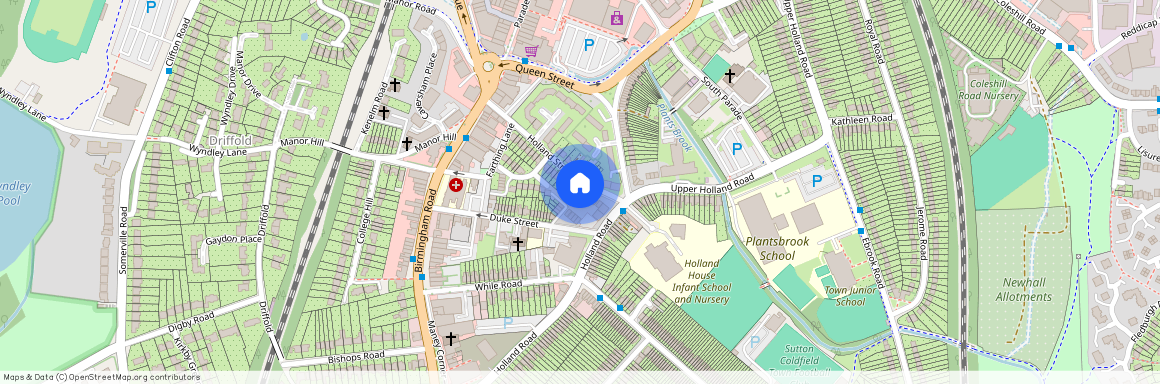 Holland Street, Sutton Coldfield, West Midlands, B72