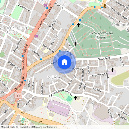 Φλωρίνης, 20 264 41 Πάτρα, Ζαβλάνι (Πάτρα)