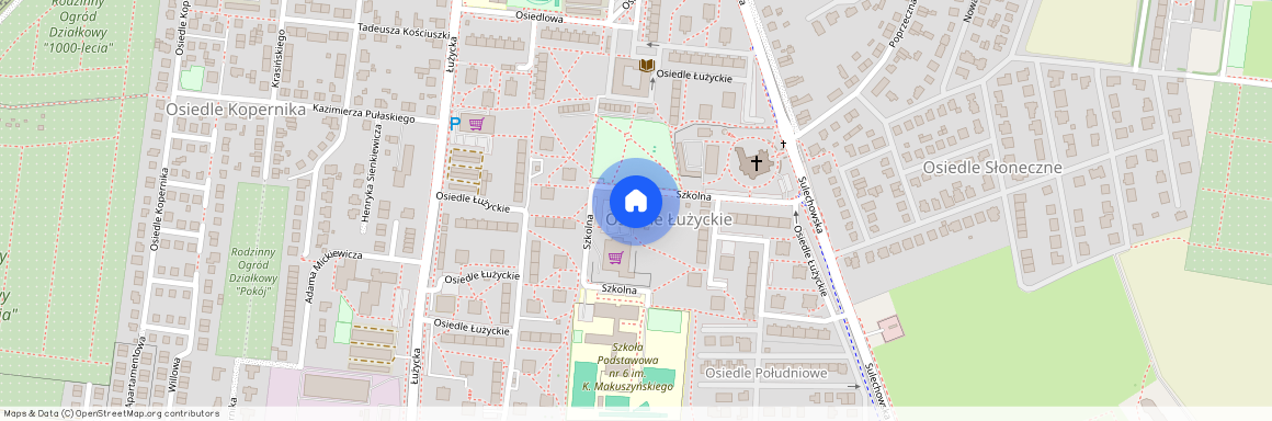 Osiedle Łużyckie, Świebodzin, Świebodzin, świebodziński, lubuskie