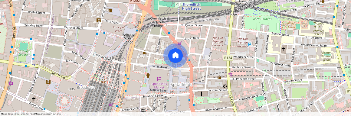 Commercial Street, Spitalfields, London, E1