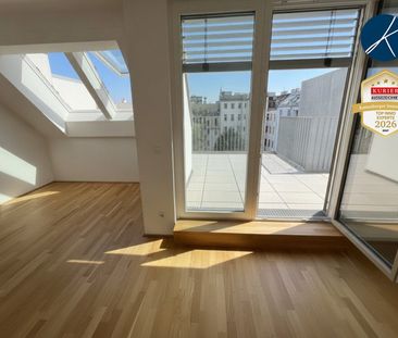 Bahnhof Floridsdorf + U6: Hochwertige Erstbezug-Terrassenwohnung in... - Photo 1