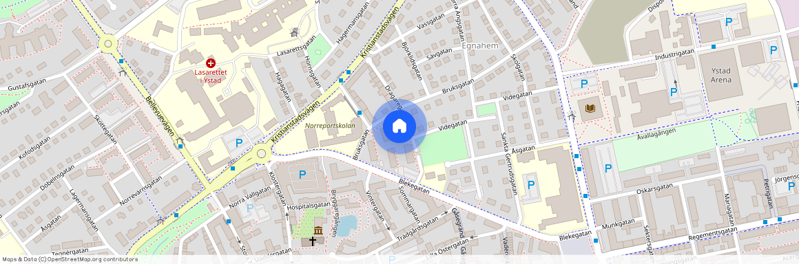 Ystad, Skåne, Dragaregatan 14 B